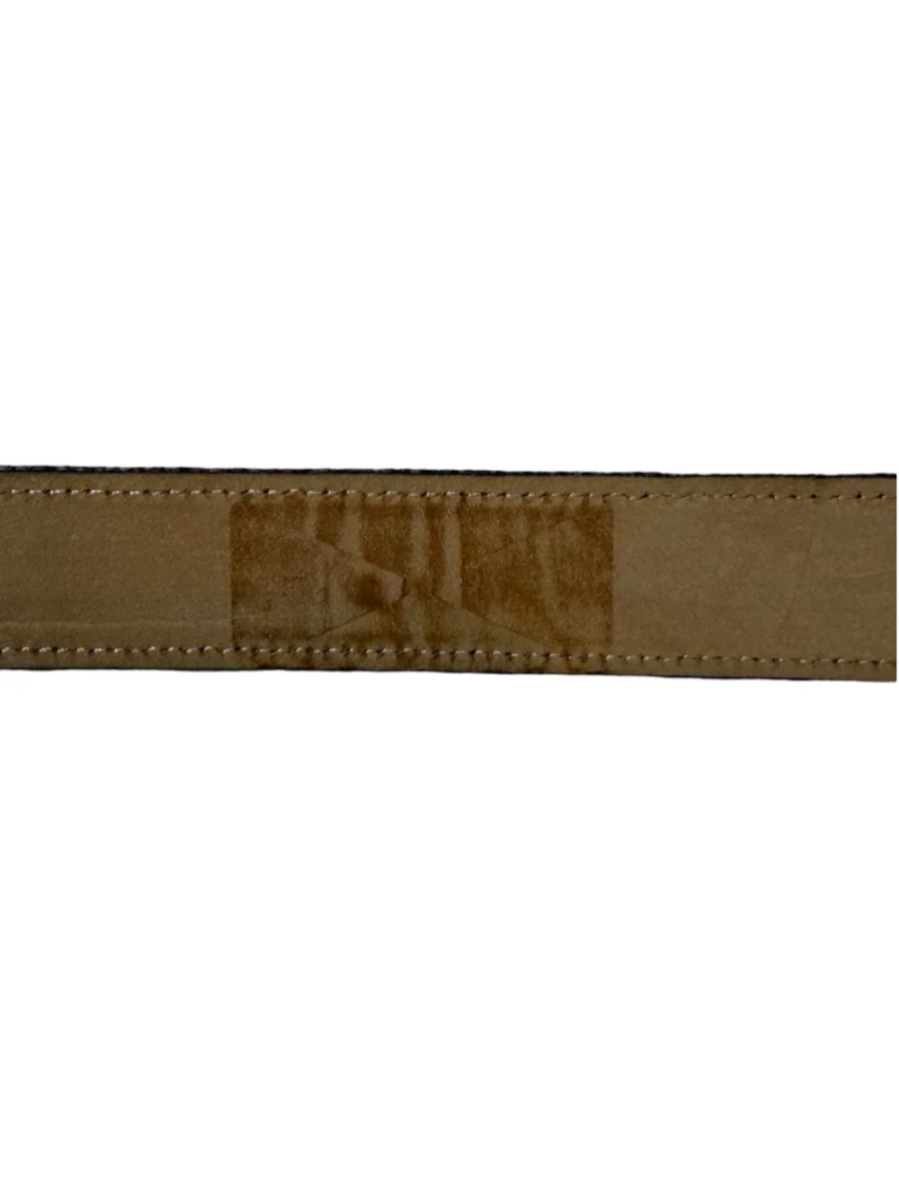 Thom Browne Black Fleece Brooks Brothers Gray Wool Leather Belt BB4